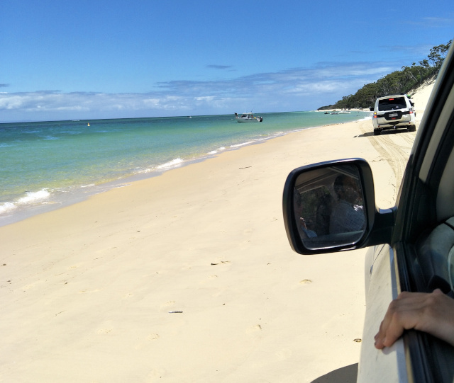 Calm waters of Western Beach